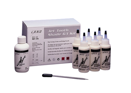 Lang Jet Tooth Shade Acrylic Resin, Noble Dental Supplies