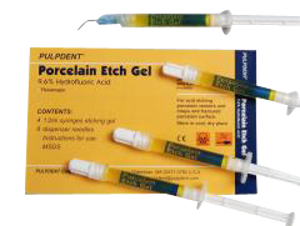 Etch Gel Syringe-Porcelain-Pulpdent-Dental Supplies	