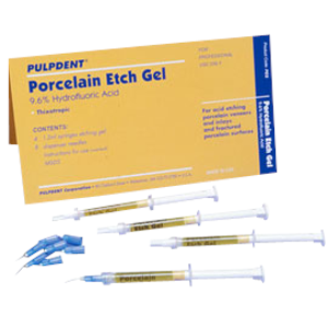 Etch Gel Syringe-Porcelain-Pulpdent-Dental Supplies