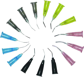 Pre-Bent Needle Tips-MARK3-Dental Supplies	