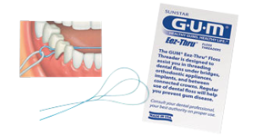 Picture of GUM® Eez-Thru® Floss Threaders 500/pk - Sunstar Americas