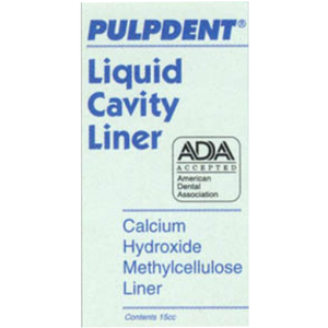 Cavity Liner Liquid 15cc -Pulpdent - dental supplies