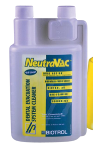 NeutraVac-Evacuation Cleaner-Biotrol-Dental Supplies