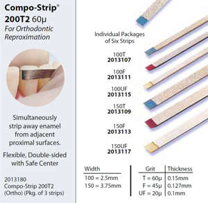Compo Strips 6/pk- Premier - Dental Supplies