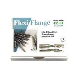 Flexi Flange-Titanium-Post System-EDS-Dental Supplies