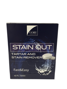 Stain Out-Tartar & Stain Remover-40pcs-Cory Labs-Dental Supplies