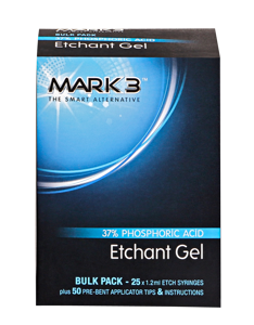 Etch Gel 37% Phosphoric Acid-Bulk Pack-1.2 ml-Mark3-Dental Supplies