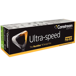 Ultraspeed Film-DF-54-#0-Polysoft-100Bx-Kodak-Dental Supplies