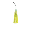 Picture of Pre-Bent Needle Tips Yellow 20gage 100/Pk - MARK3