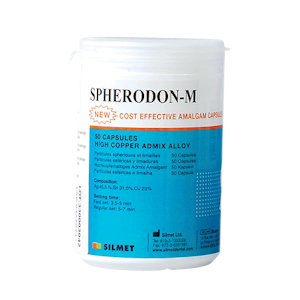 Spherodon M-50pk-amalgam-Silmet-Dental Supplies