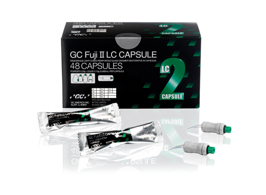 Fuji II-LC Caps-Restorative-48bx-GC America-Dental Supplies