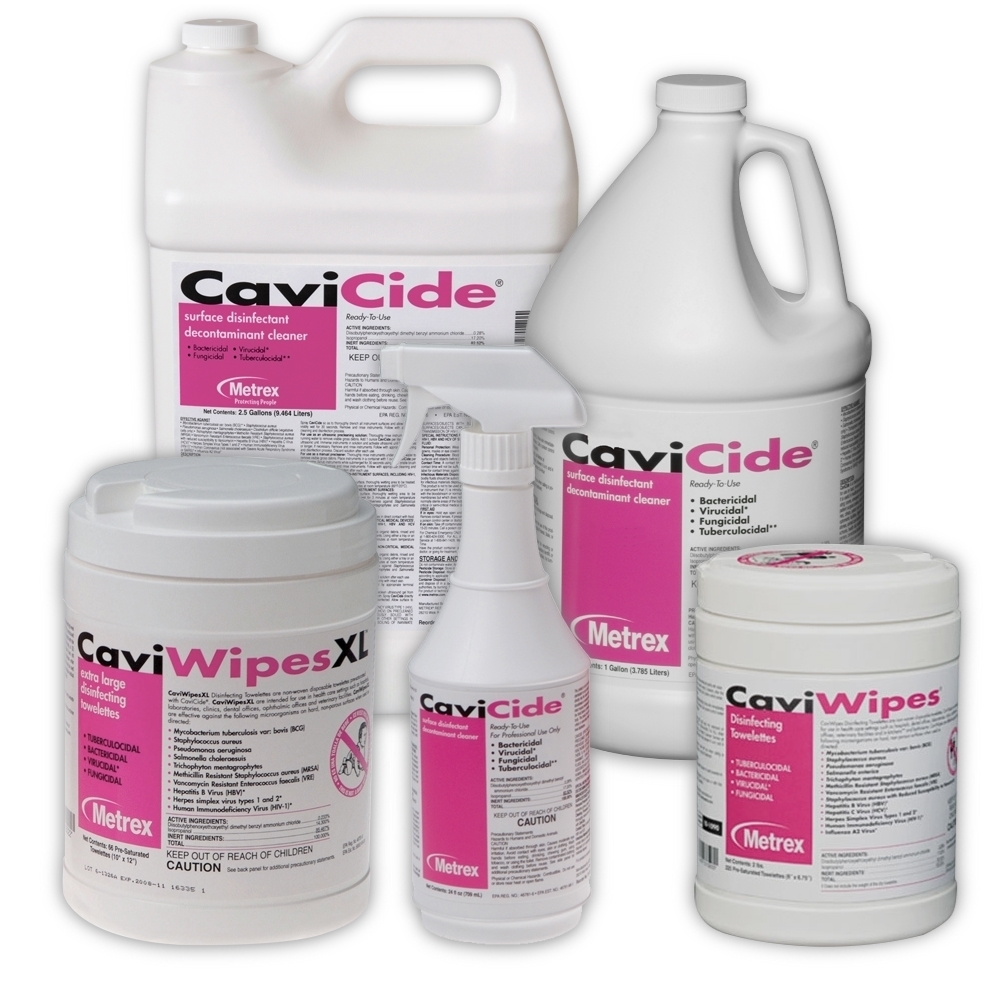 CaviCide Cold Sterilization Disinfectant Cavi-cide 1 Gallon Bottle 