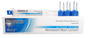 Permanent Resin Cement Self Adhesive 7ml Automix Syringe|MARK3|Dental Supplies