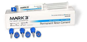 Permanent Resin Cement Self Adhesive 7ml Automix Syringe|MARK3|Dental Supplies