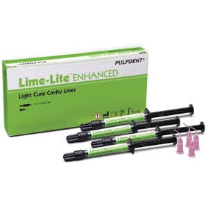Lime-Lite Enhanced Light Cure Cavity Liner - Pulpdent