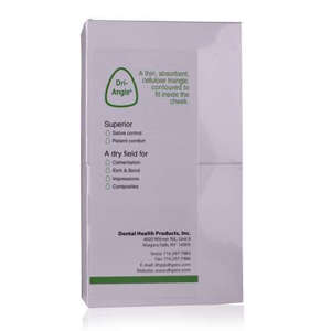 Dri-Angle Cotton Roll Alternative - Dental Health Products