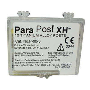ParaPost XH Titanium Alloy Parallel Sided Post Refill Kit - Dental Supplies