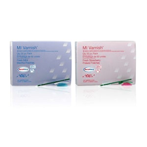 MI Varnish®  - Fluoride Varnish 50/pk - GC America - dental supplies
