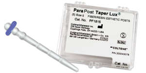ParaPost Taper Lux Tapered fiber post system - Coltene/Whaledent - dental supplies