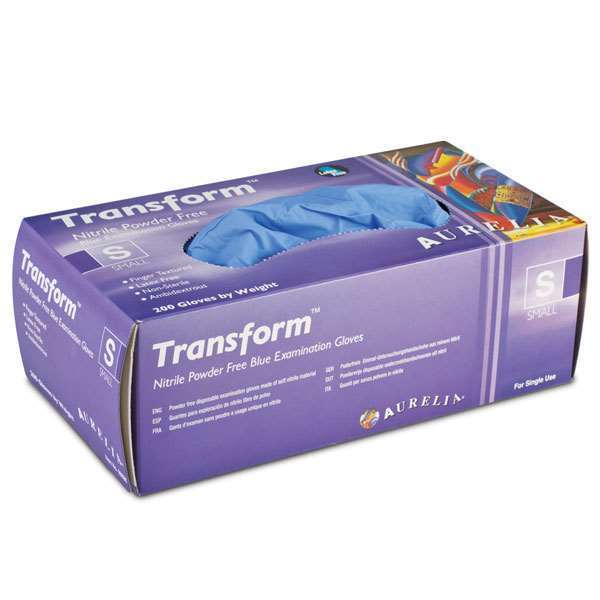 Transform Nitrile Powder-Free Examination Gloves 200/pk - Aurelia