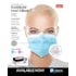 EarLoop Mask Blue Level 3 - 50/bx. - UniPack - dental supplies