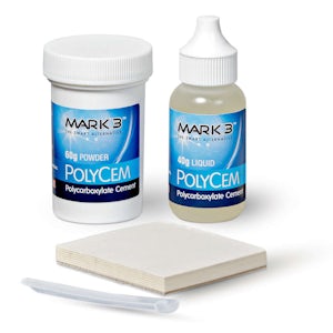 PolyCem - Polycarboxylate Cement Powder & Liquid Kit - MARK3