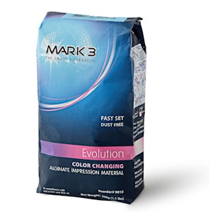 Evolution Color Changing Alginate Dust Free Fast Set 1.1 lbs. - MARK3®