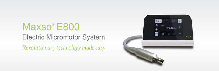 Maxso E800 Electric Micromotor System - Beyes Dental