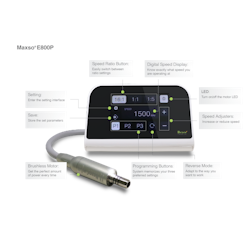Maxso E800 Electric Micromotor System - Beyes Dental