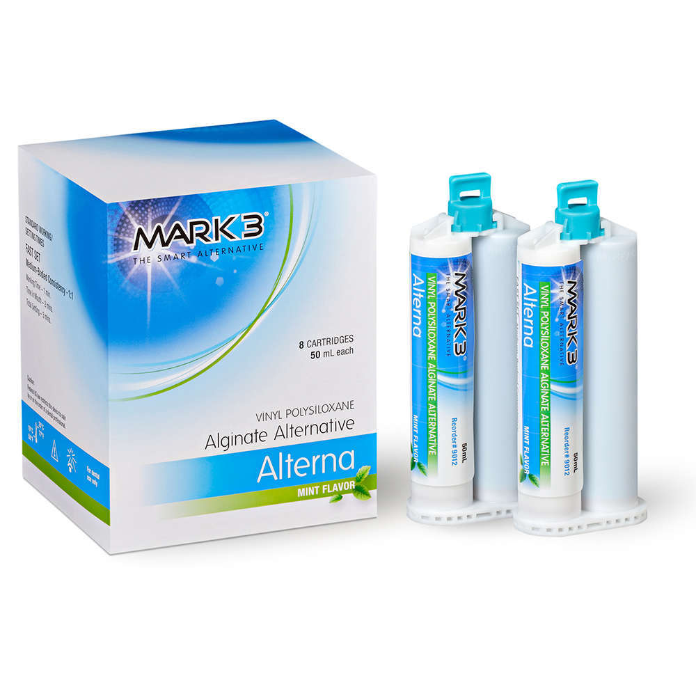 Alterna Alginate Alternative Fast Set Mint 50/ml. 8/pk. - MARK3®, Noble  Dental Supplies