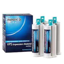 VPS Impression Material 4/pk Medium Body Fast Set - MARK3 