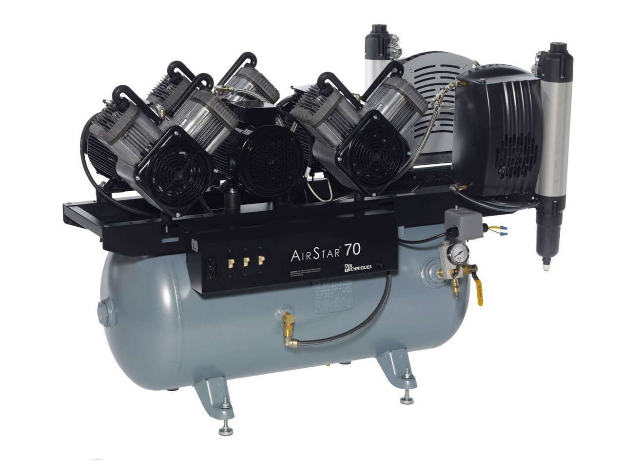 AirStar 70 Air Compressor (712 Simultaneous Users) Air Techniques
