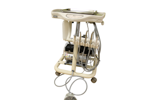 Portable Mobile Cart with Integrated Compressor - Flight Dental Systems