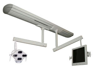 Dual Track Light System Dental Lighting System - Flight Dental Systems
