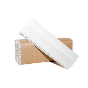 C-Fold Towels White Recycled 1-Ply 2400/cs. - MARK3®