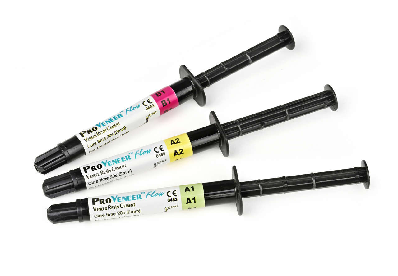 ProVeneer Flow - Resin Veneer Cement 3gm Syringe - Silmet