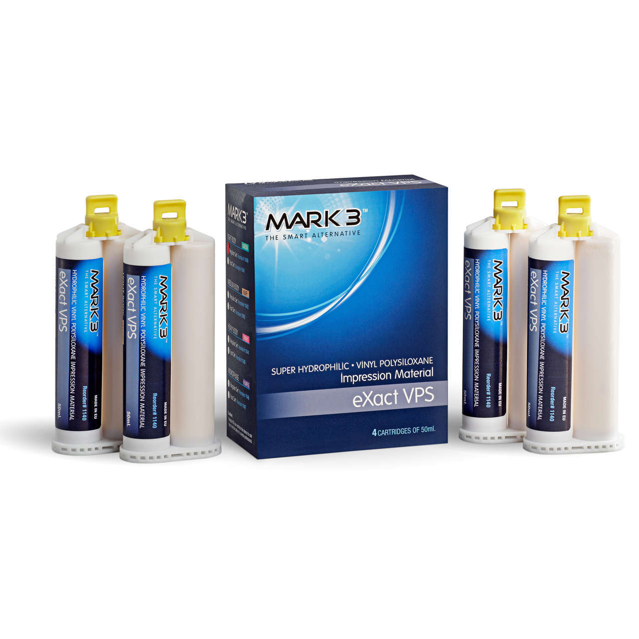 eXact VPS Impresion Material 4/pk - MARK3 - dental supplies