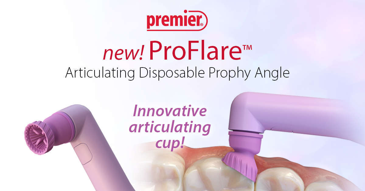 ProFlare®  Articulating Disposable Prophy Angles 125/pk - Premier Dental