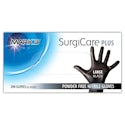 SurgiCare Plus Nitrile Exam Gloves Black 200/bx-  MARK3