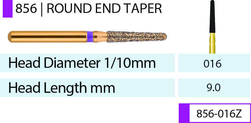 Blue Streak Zirconia Diamond Burs Assorted Pack 5/pk. - MARK3®