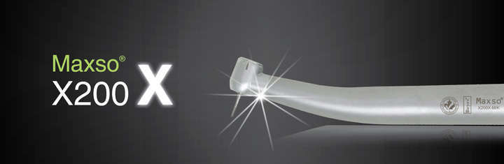 Maxso X200X Highspeed Fiber Optic Handpiece - Beyes Dental