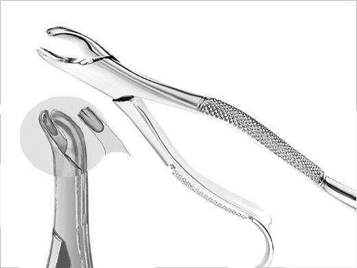 Extracting Forceps # 18R Harris Upper Right 1st & 2nd Molars - MARK3