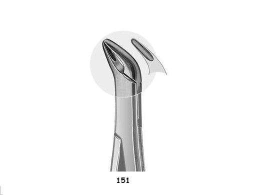 Extracting Forceps Universal #151 Lower Incisors Cuspids Bicuspids & Roots - MARK3