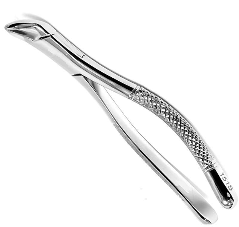Extracting Forceps Universal #151S Pedo Lower Incisors Bicuspids & Roots Universal - MARK3