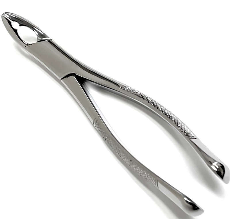Extraction Forceps #151AS Upper Incisors, Canines, & Premolars; Universal Serrated Split Beak - MARK3