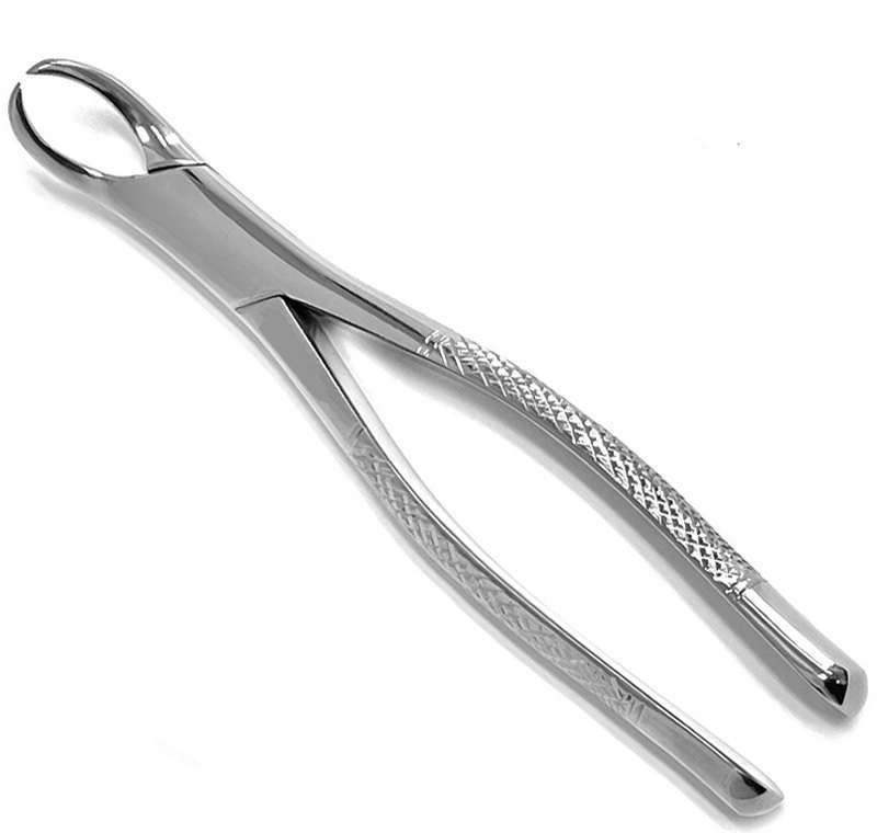 Extraction Forceps #23S Pedo Lower Molars, Cow Horn Universal - MARK3