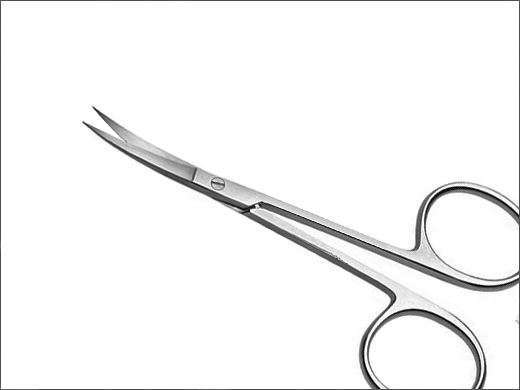 Iris Scissors Curved 4.5in - MARK3