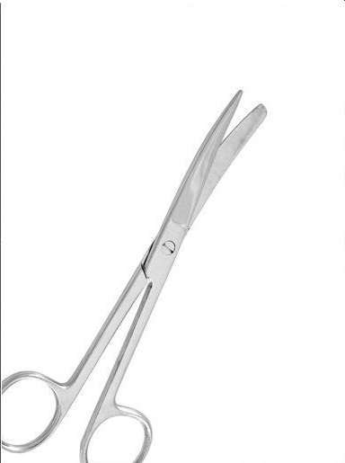 Operating Scissors Sharp Blunt Curved 4.5in - MARK3