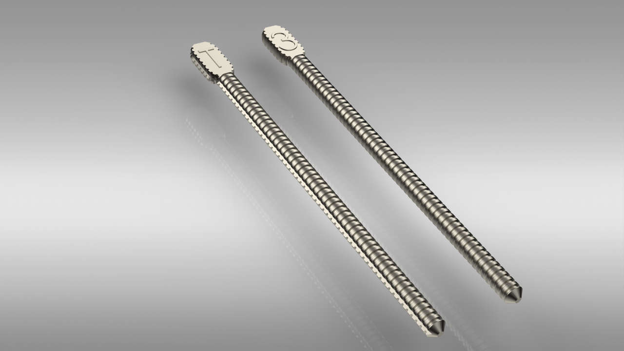 Mecodont Titanium Parallel Sided Posts - Nordin