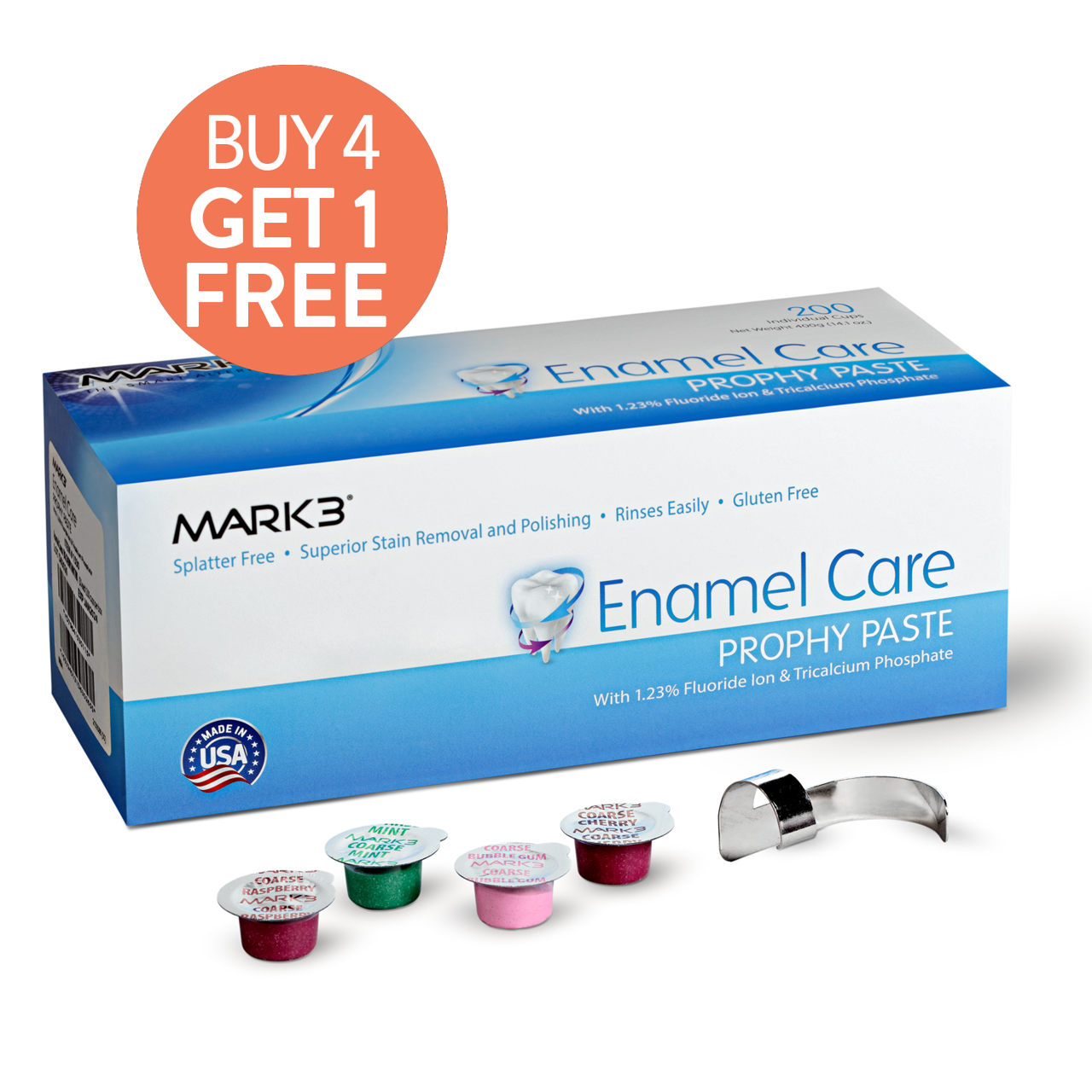 Enamel Care Prophy Paste 200/pk - MARK3